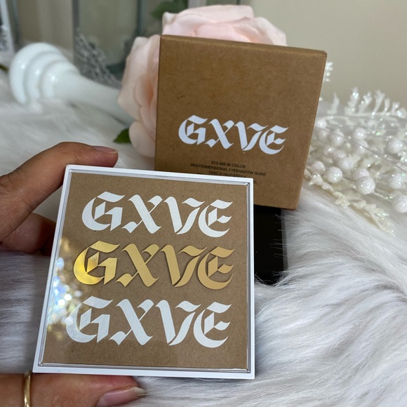 GXVE eye see in color multidimensional eyeshadow quad in just a girl - Picture 3 of 7